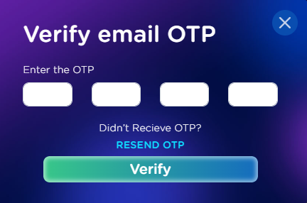 Verify email